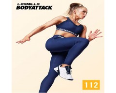 Hot Sale LesMills Q2 2021 BODY ATTACK 112 releases New Release DVD, CD & Notes